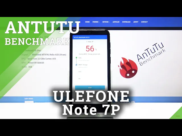 Video thumbnail for How to Perform AnTuTu Benchmark on Ulefone Note 7P - Efficiency Checkup