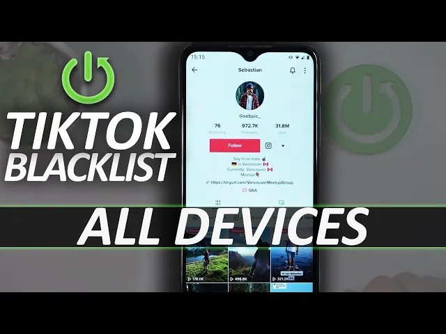 Video thumbnail for How to unblock someone on TikTok | Remove users from blacklist on TikTok