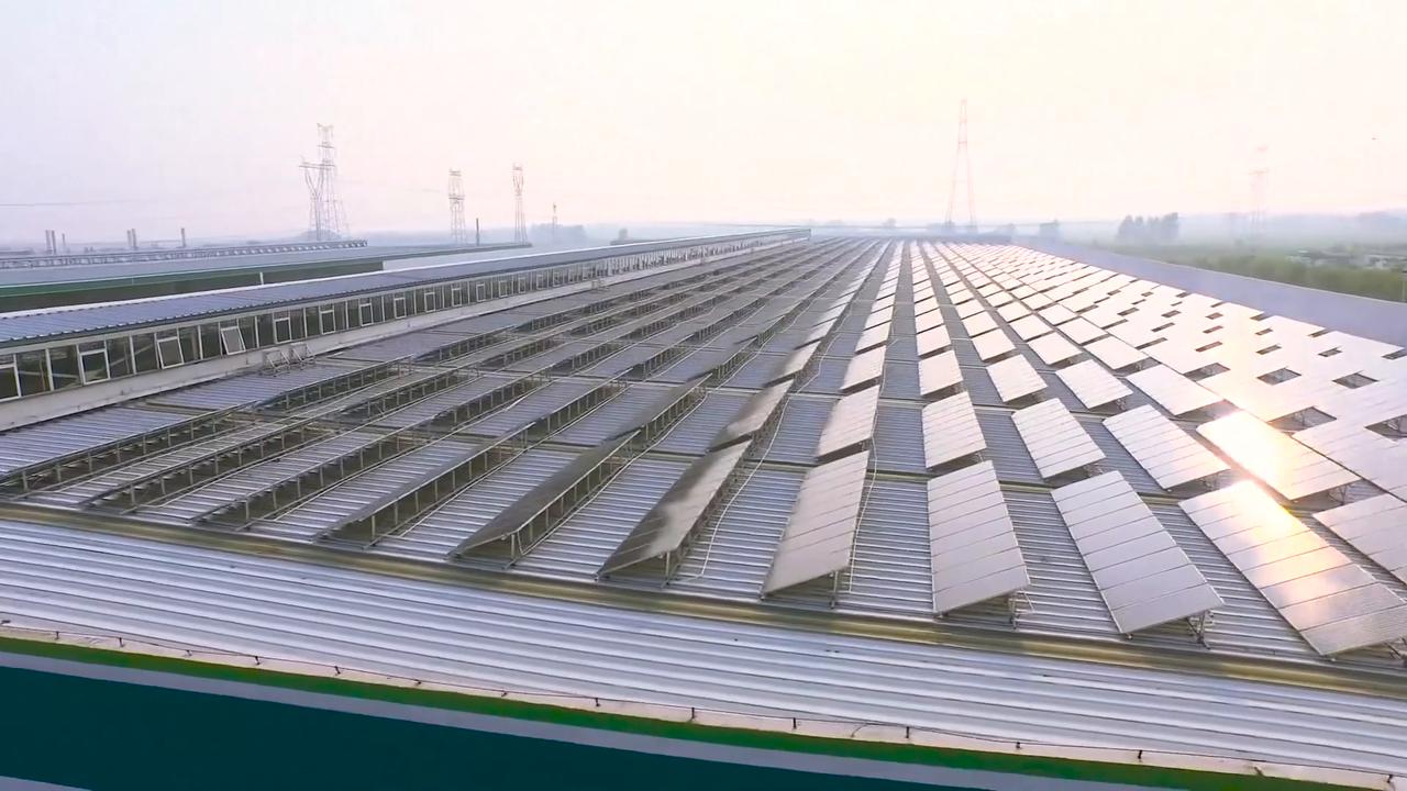 Video thumbnail for China: China's solar power capacity overtakes coal for first time.