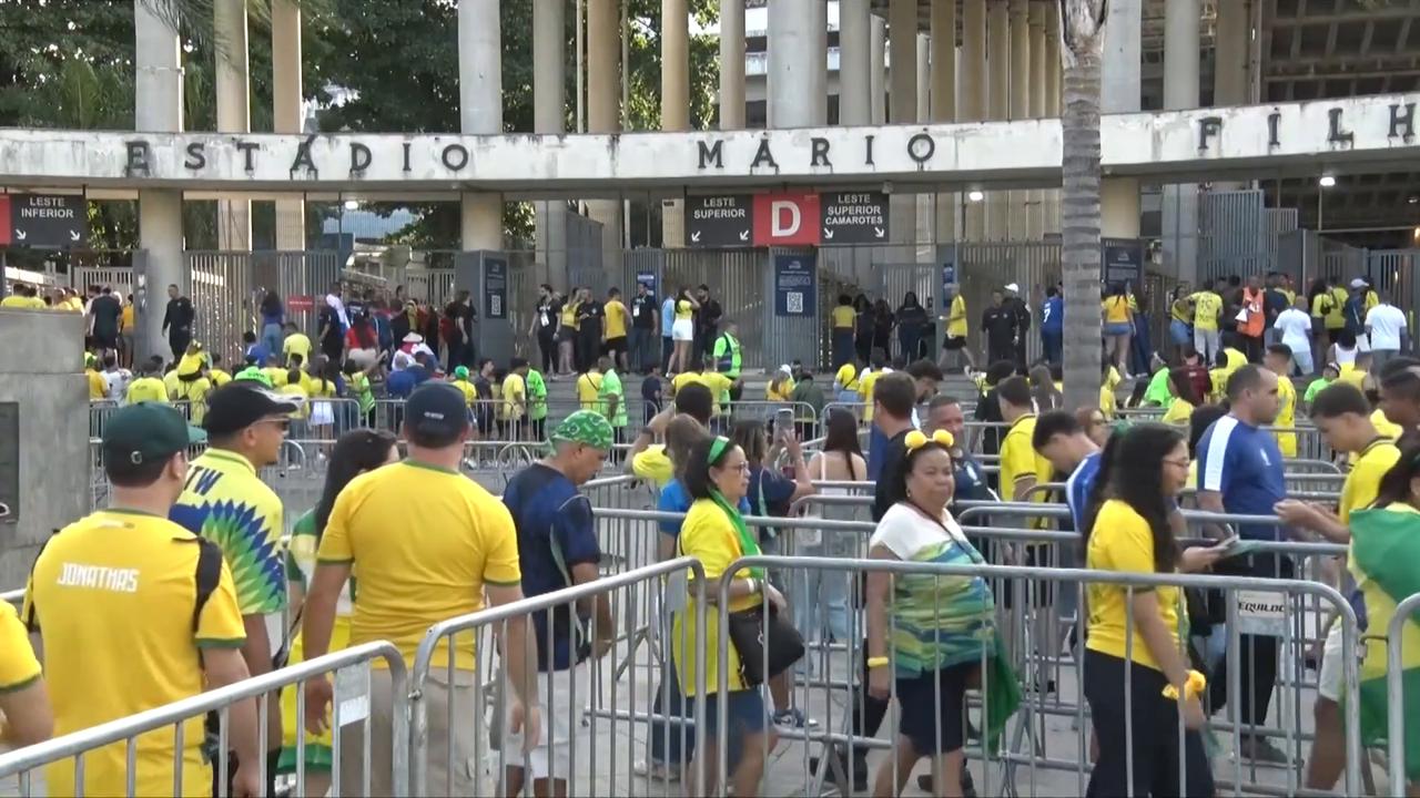 Video thumbnail for World Cup passion heats up in Brazil.