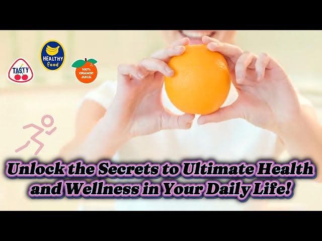 Video thumbnail for Unlock the Secrets to Ultimate Health and Wellness in Your Daily Life!