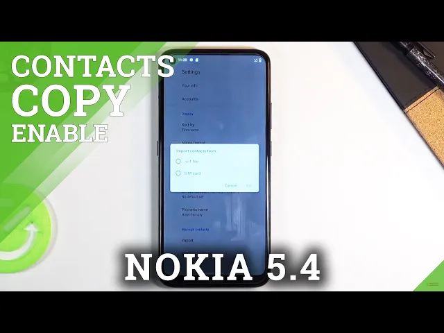 Video thumbnail for How to Copy Contacts in NOKIA 5.4 – Move Phone Numbers