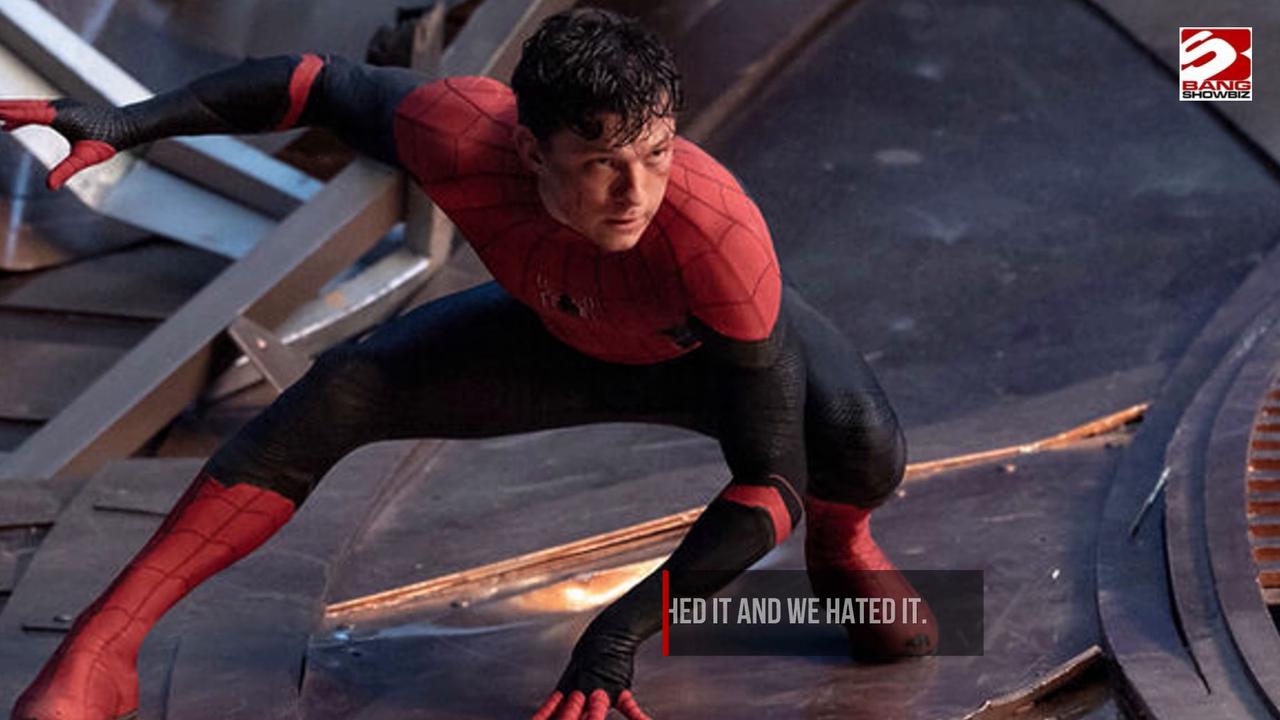 Video thumbnail for Tom Holland recalls hating an early cut of Spider-Man: Brand New Day