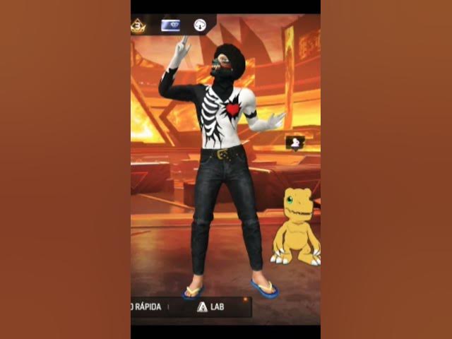 Video thumbnail for skin para 4v4 versão final do freestyle