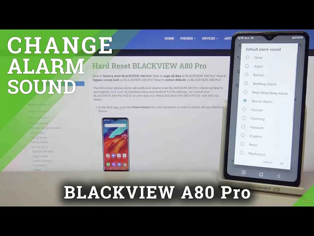 Video thumbnail for How to Set Up Default Alarm Sounds in BLACKVIEW A80 Pro – Change Alarm Sounds