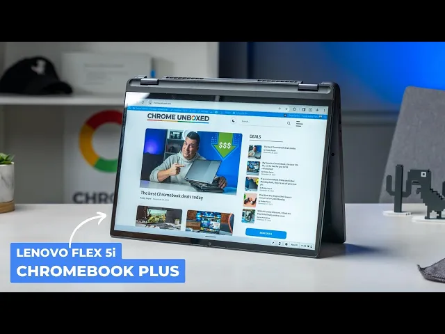 Video thumbnail for Lenovo Flex 5i Chromebook Plus Review: Well-Rounded and Capable