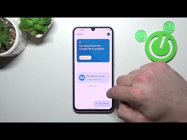 Video thumbnail for How to Use Google Wallet on SAMSUNG Galaxy A34