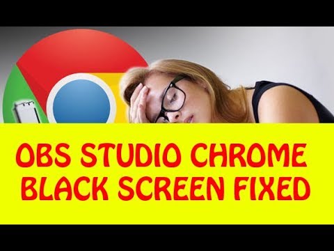 Video thumbnail for OBS Studio Chrome Window Capture Black Screen Solved 2017 in 50 Seconds