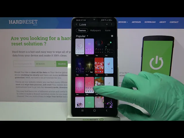 Video thumbnail for How to Use Theme in SAMSUNG Galaxy F12 – Personalize Menu Look