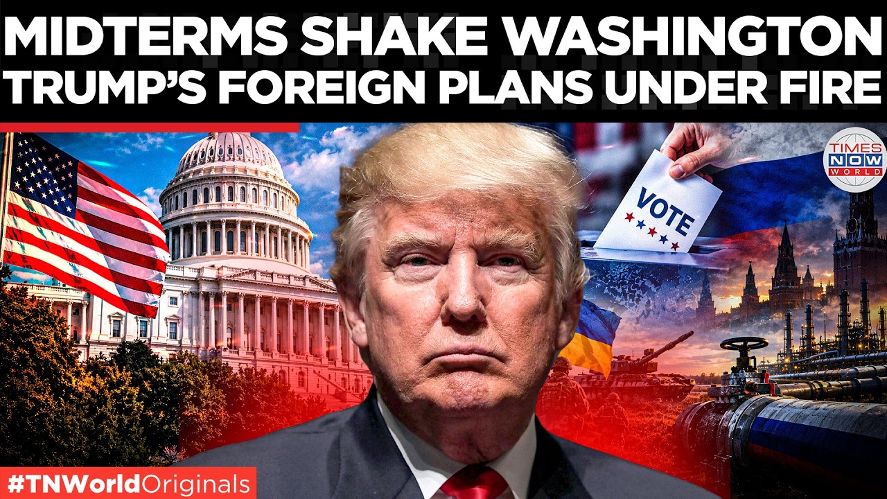 Video thumbnail for US MIDTERM 2026: Ukraine Aid, Russian Diesel, Iran War Put Trump's Foreign Policy at Risk?
