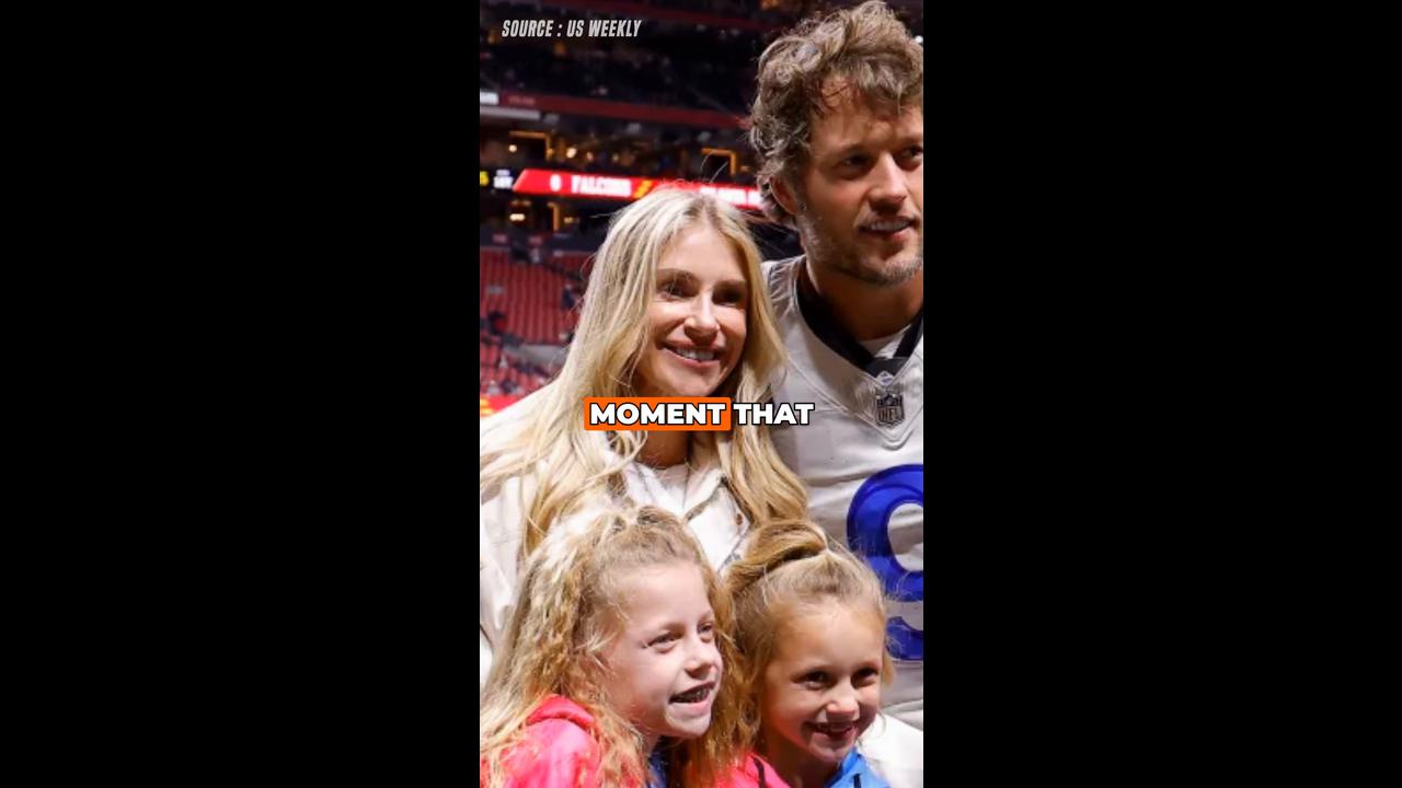 Video thumbnail for Matthew Stafford Shares Emotional MVP Moment With His Family on Stage