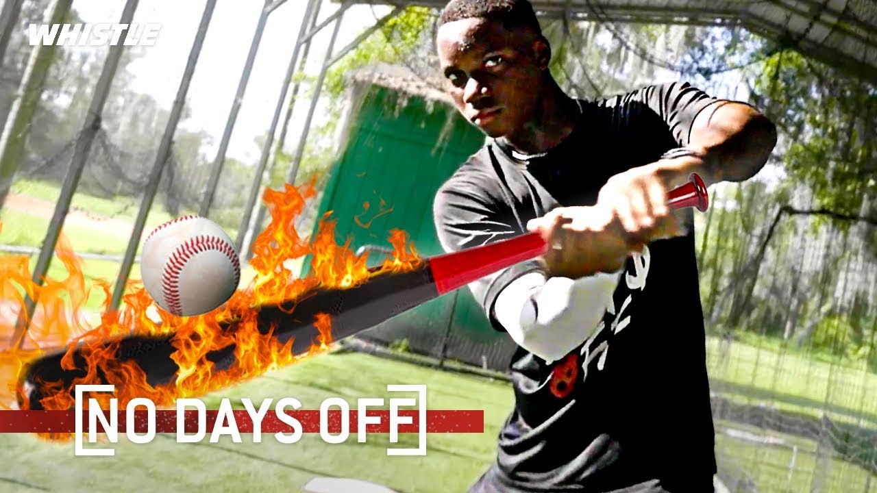 Video thumbnail for 14-Year-Old POWER Hitter SMASHES Home Runs!