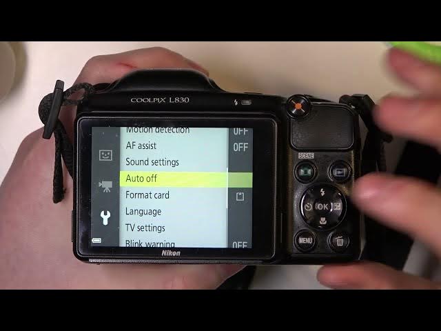 Video thumbnail for How To Change Auto Power Off Timer on Nikon Coolpix L830?