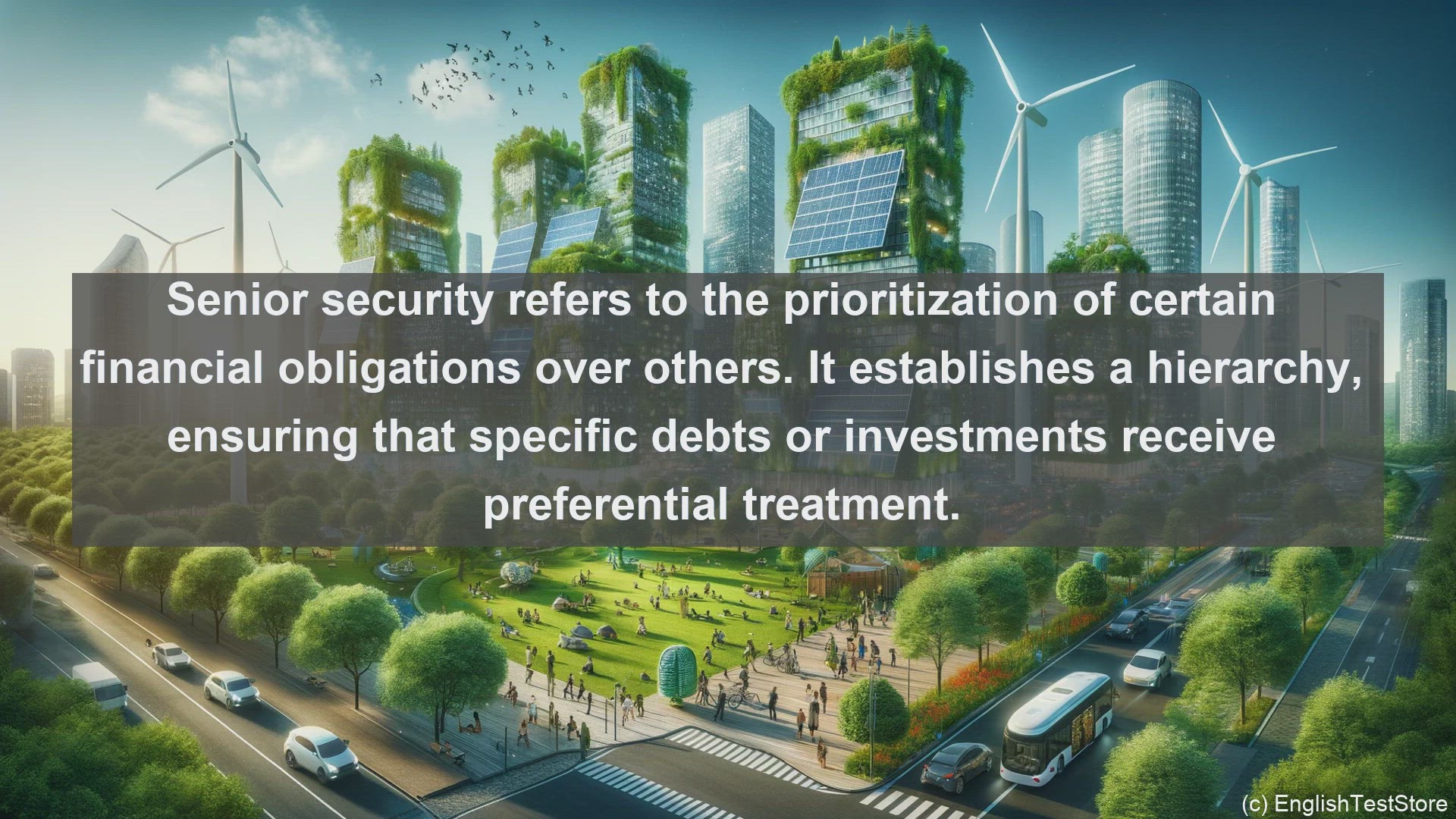'Video thumbnail for Senior security in economics and finance'