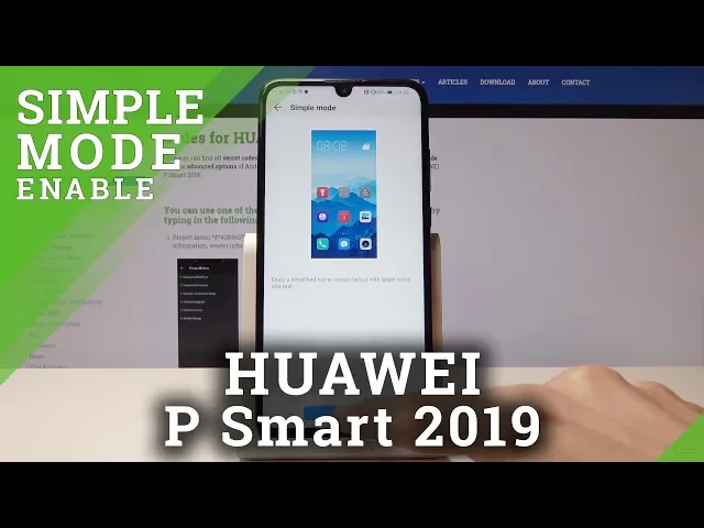 Video thumbnail for How to Enable Simple Mode in Huawei P Smart 2019 - Minimalistic Look