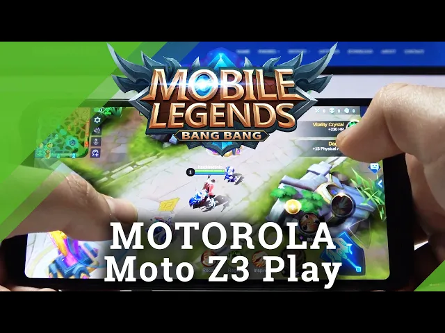 Video thumbnail for Mobile Legends Gameplay on MOTOROLA Moto Z3 Play
