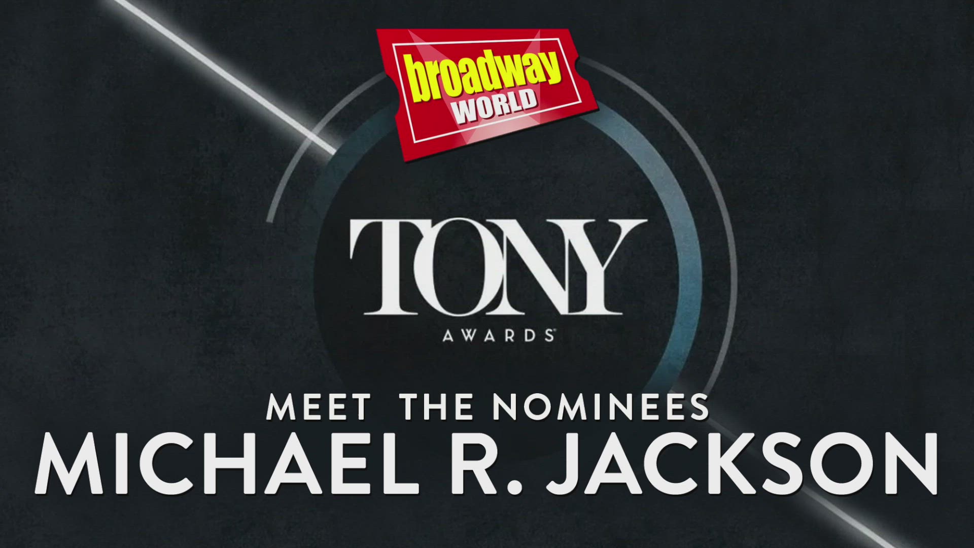 Video thumbnail for Meet the 2022 Tony Nominees: A STRANGE LOOP's Michael R. Jackson