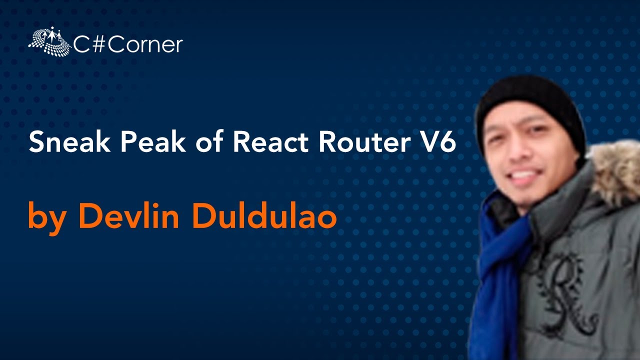 'Video thumbnail for Sneak Peak of React Router V6 by Devlin Duldulao || React Virtual Conference'
