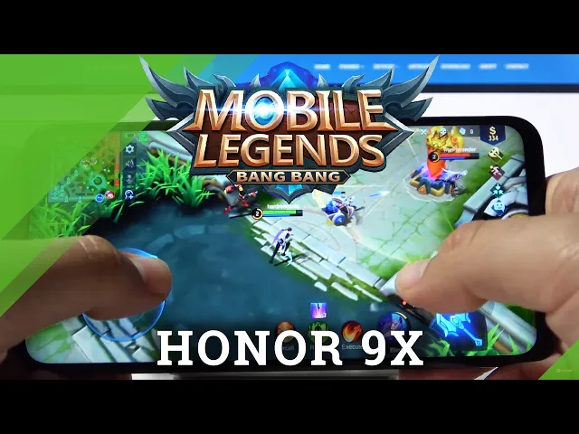 Video thumbnail for Mobile Legends on HONOR 9X | GamePlay Test