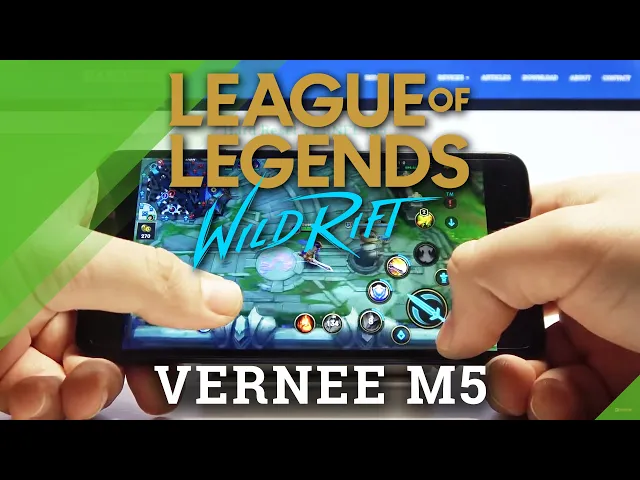 Video thumbnail for Wild Rift Gameplay Test on VERNEE M5 - League of Legends Mobile