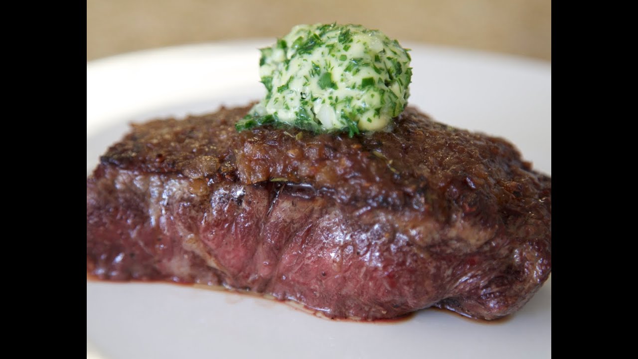 Video thumbnail for Steak with Caramelized Onions & Herb Butter | Byron Talbott