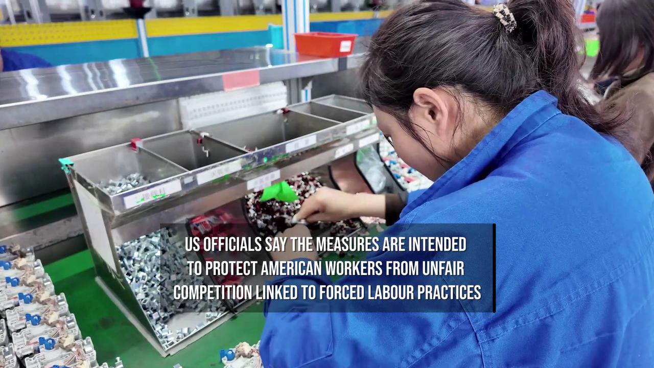 Video thumbnail for US Announces New Tariffs Over Forced Labour Concerns.