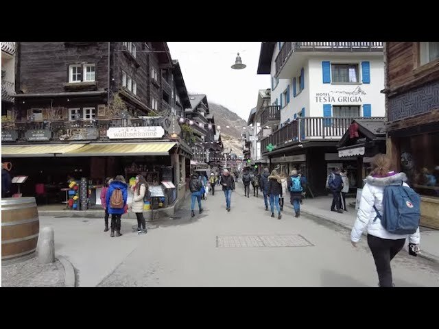 Video thumbnail for Downtown Zermatt Switzerland Tour | Matterhorn Basecamp