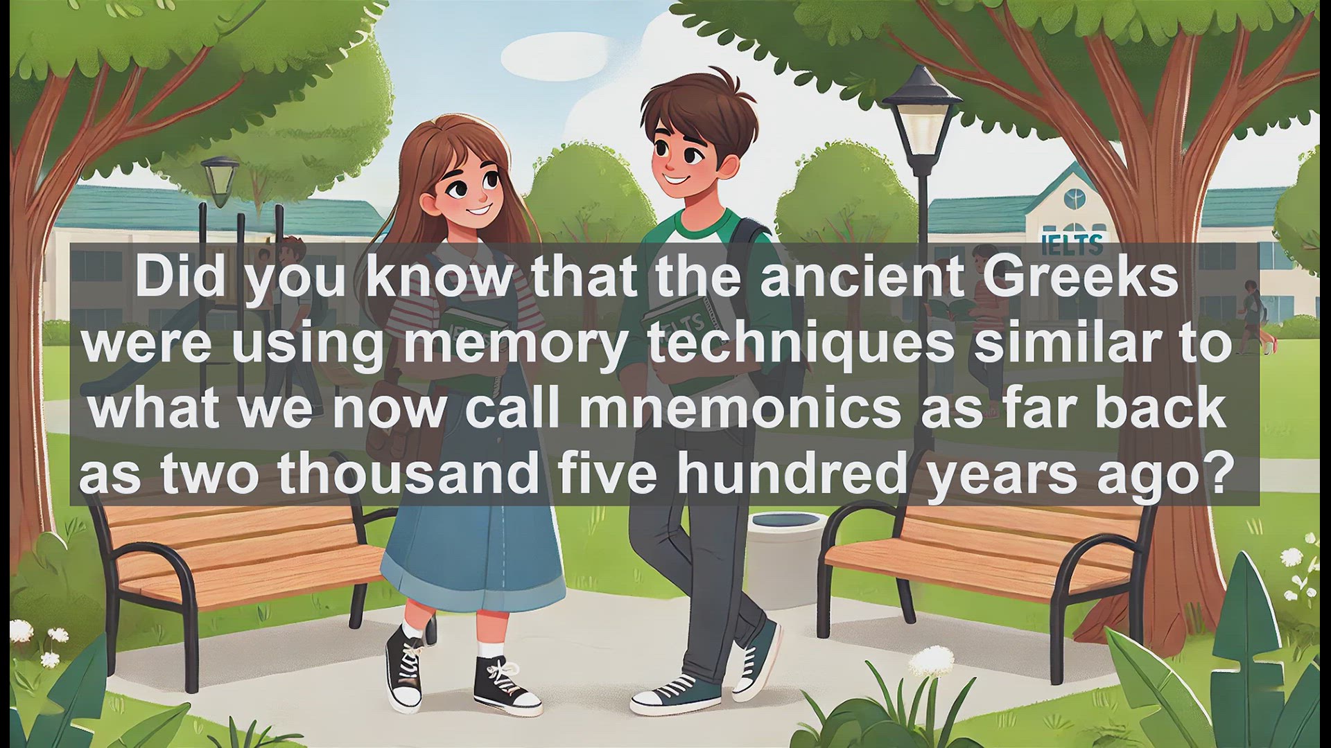 'Video thumbnail for 2000 Must Know IELTS 9.0 Vocabulary - Mnemonics: Ancient Memory Tricks for Modern Learning'