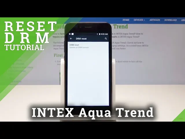 Video thumbnail for How to Reset DRM in INTEX Aqua Trend - Remove Digital Licenses