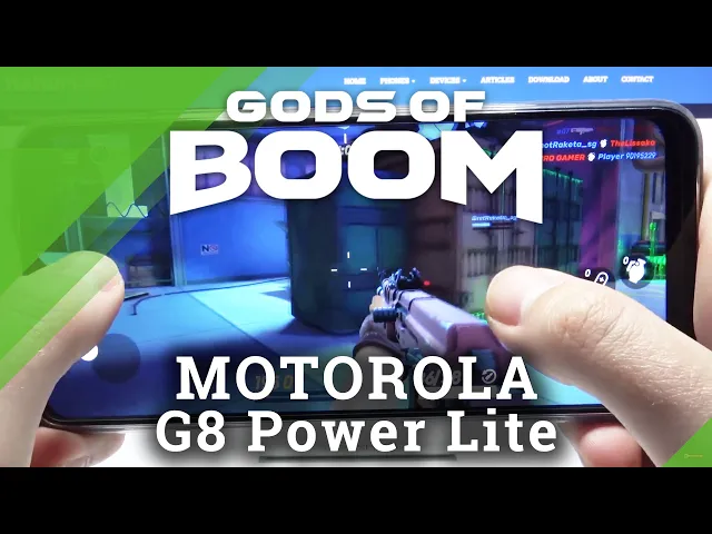 Video thumbnail for Motorola Moto G8 Power Lite - Guns of Boom | Moto Performance Checkup