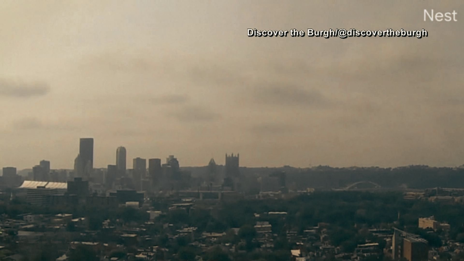 Video thumbnail for Wildfires smoke in Washington: Smoke from Canada wildfires blankets US cities