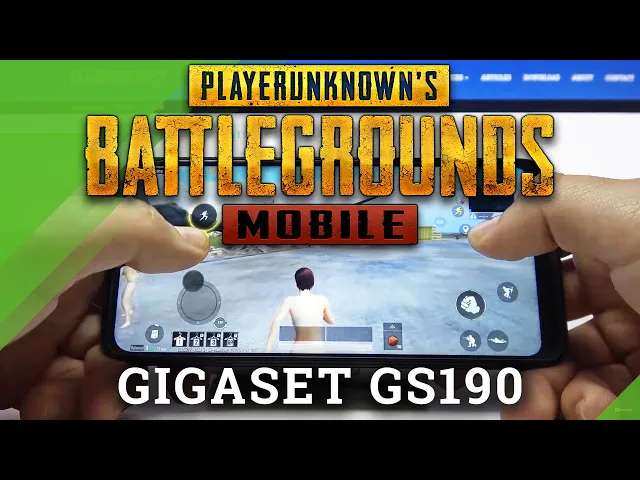 Video thumbnail for Test Game PUBG on GIGASET GS190 | MediaTek Helio A22  | 2GB RAM | Gameplay - FPS Check