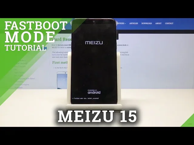 Video thumbnail for Fastboot Mode in MEIZU 15 - How to Open & Use Fastboot