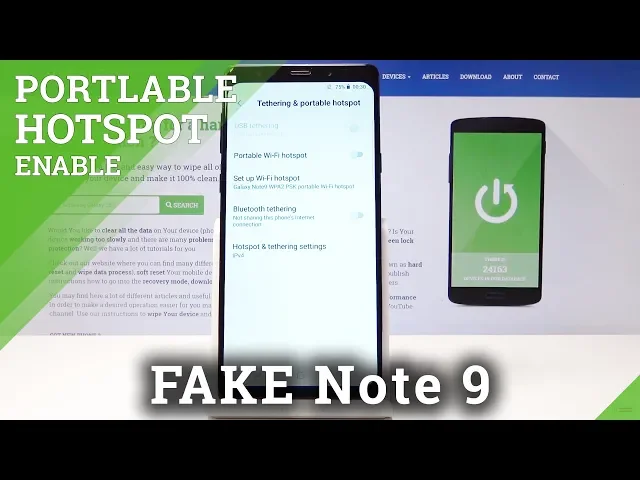 Video thumbnail for FAKE SAMSUNG Galaxy Note 9 PORTABLE HOTSPOT / SHARE Wi-Fi