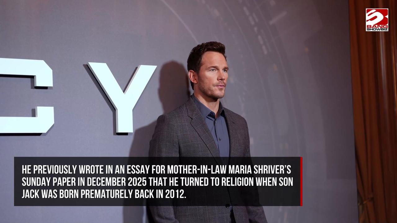 Video thumbnail for Chris Pratt: 'I'll always be a man of faith'