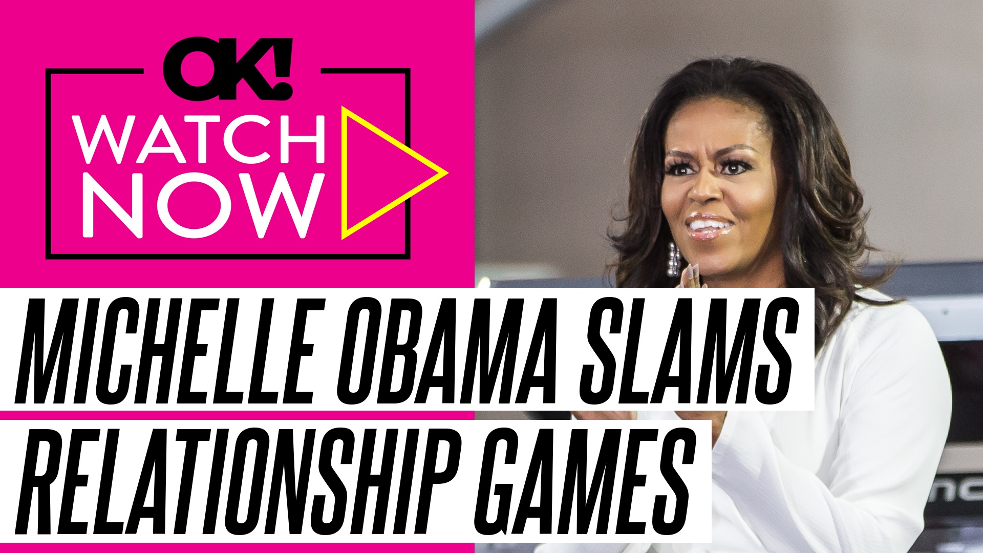 Video thumbnail for Michelle Obama Declares 'Games Have No Place in Relationships' After Slamming Divorce Rumors
