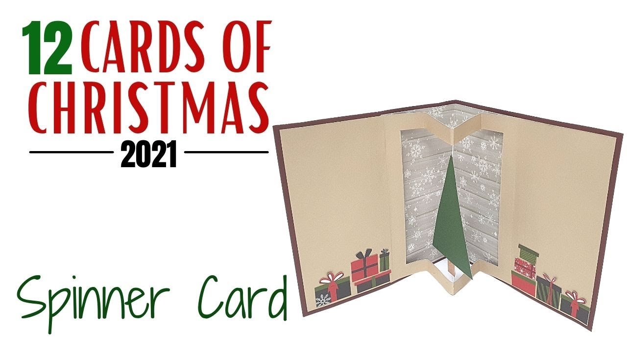 Video thumbnail for 12 Cards of Christmas 2021 - Spinner Card