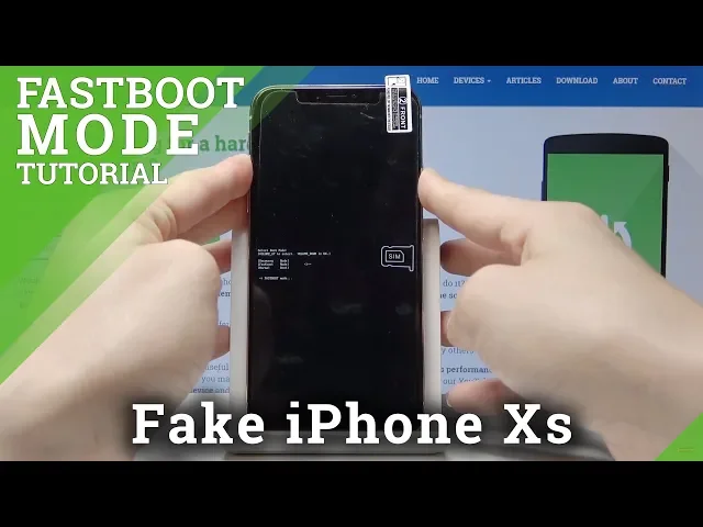 Video thumbnail for How to Enter Fastboot Mode in Fake iPhone Xs - Exit Fastboot Mode