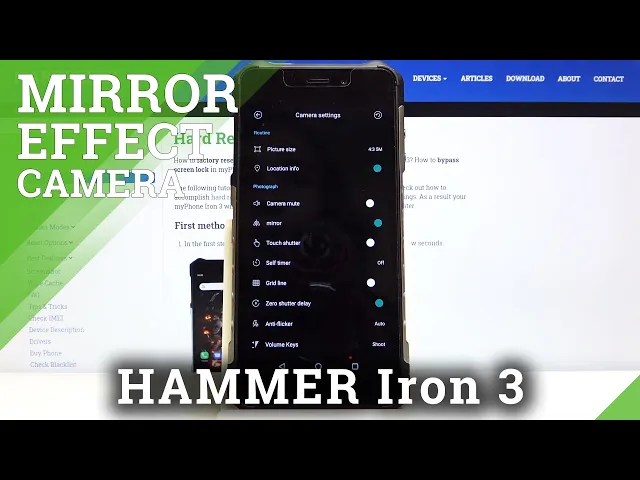 Video thumbnail for How to Turn On / Off Mirror Effect in Hammer Iron 3 - Camera Features