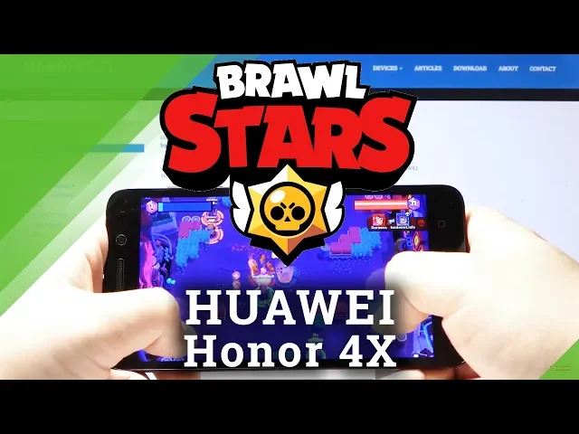 Video thumbnail for Brawl Stars playing on Huawei Honor 4X - Test of Game / FPS review