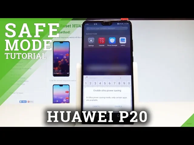 Video thumbnail for How to Enable Power Saving in HUAWEI P20 - Save Battery Life |HardReset.Info