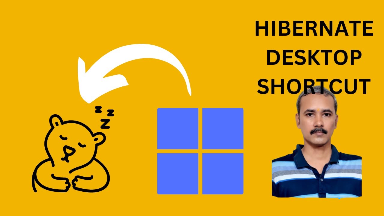 'Video thumbnail for How to Create a Desktop Shortcut for Hibernate in Windows 11 | GearUpWindows Tutorial'