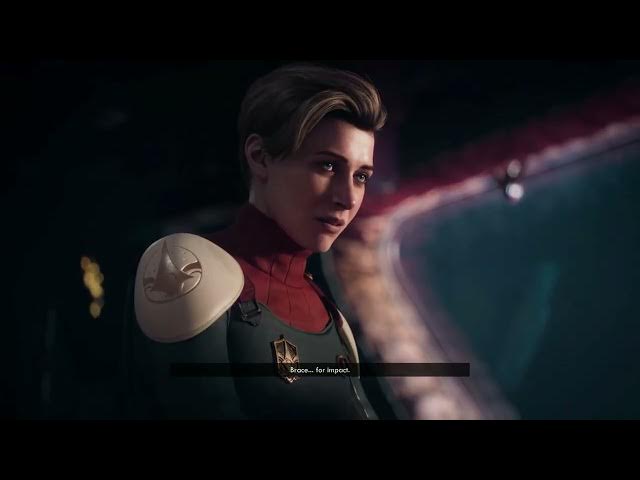 Video thumbnail for The Outer Worlds 2 - The Moon Man | Commander Zane & Buddy Earth Directorate Promo Opening Cutscene