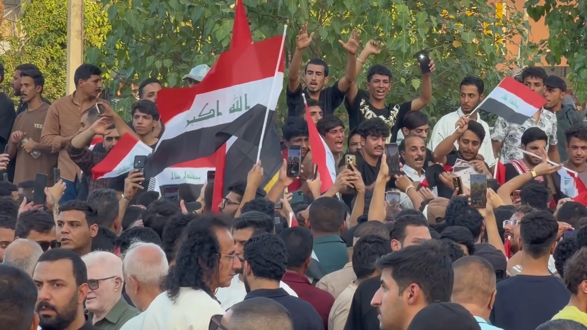 Video thumbnail for Iraqis mark seven years since Tishreen protests with reform demands