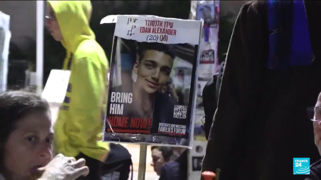 Video thumbnail for Hamas says ‘lost contact’ with captors of Israeli-American hostage key to Gaza truce proposal