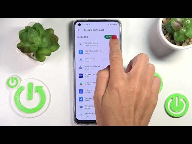 Video thumbnail for How to Update Apps in OPPO Reno 5 Z