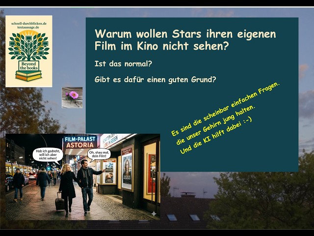 Video thumbnail for 90 Min. Bösartigkeit? Warum Stars ihre eigenen Filme meiden - es gibt noch andere Gründe ;-)