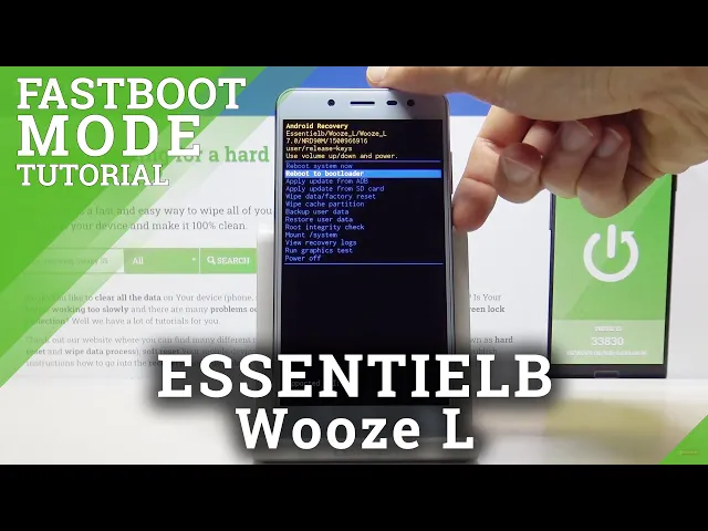 Video thumbnail for How to Open Fastboot Mode on ESSENTIELB Wooze L –  Enter & Exit Fastboot