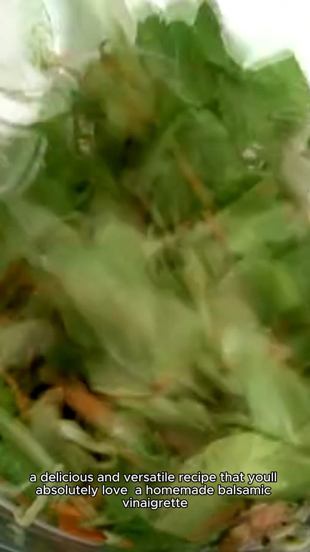 Video thumbnail for Balsamic vinaigrette recipe