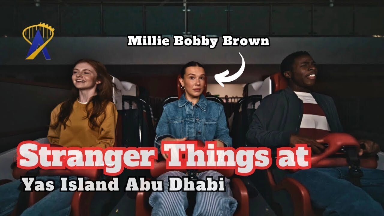 Video thumbnail for Millie Bobby Brown “Vanishes” on the World’s Fastest Roller Coaster
